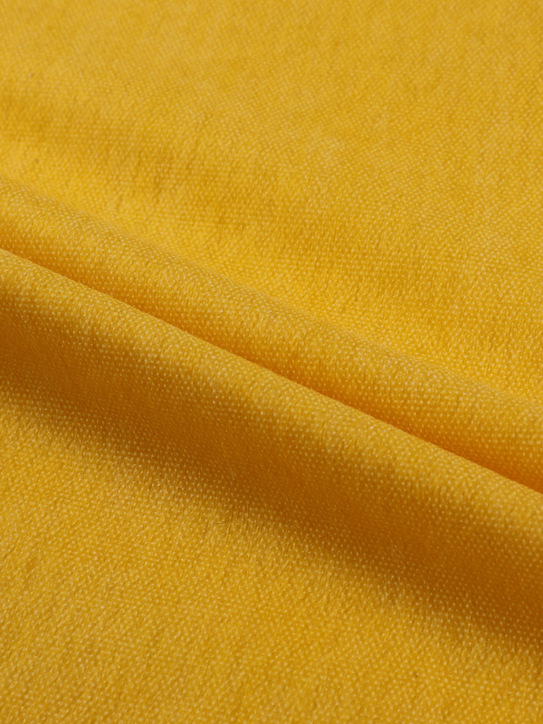 Interlining não tecido fusível do vestuário do alto grau amarelo da cor de pouco peso do poliéster+Nylon